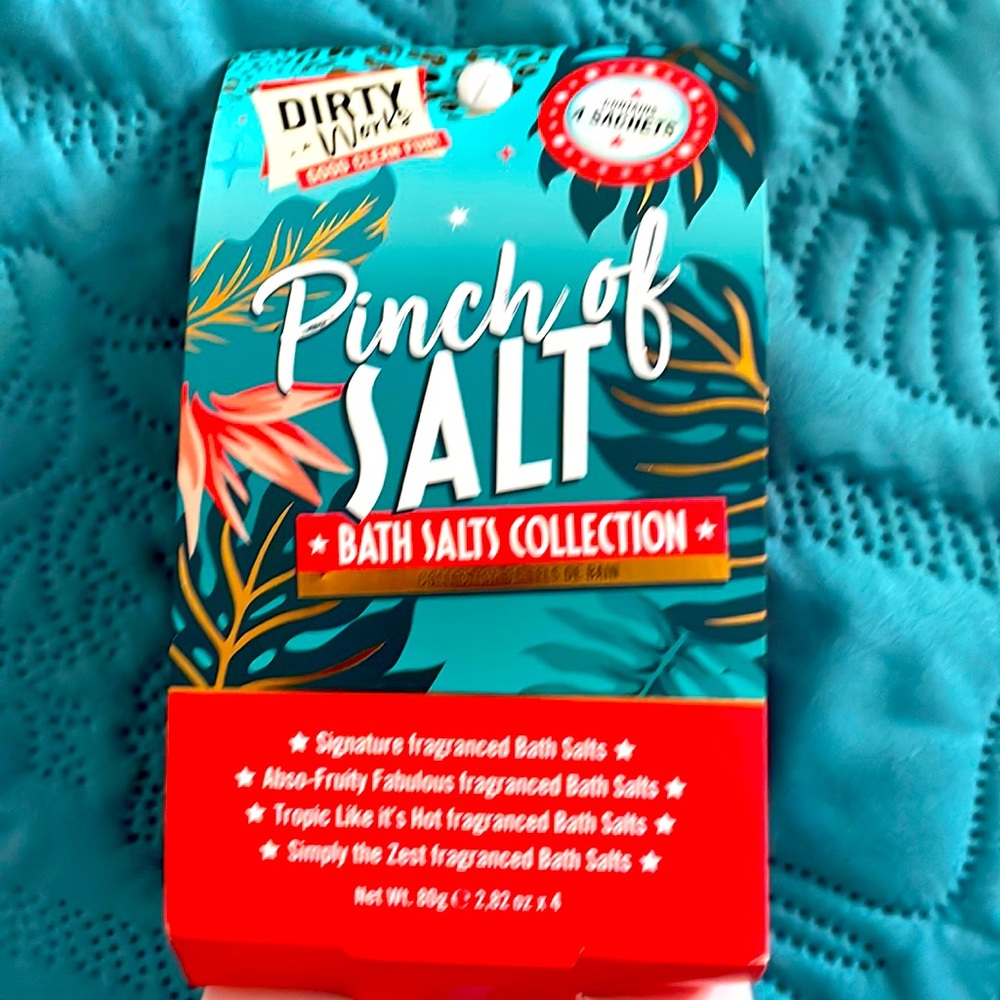New Dirty Works Bath Salts